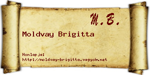 Moldvay Brigitta névjegykártya